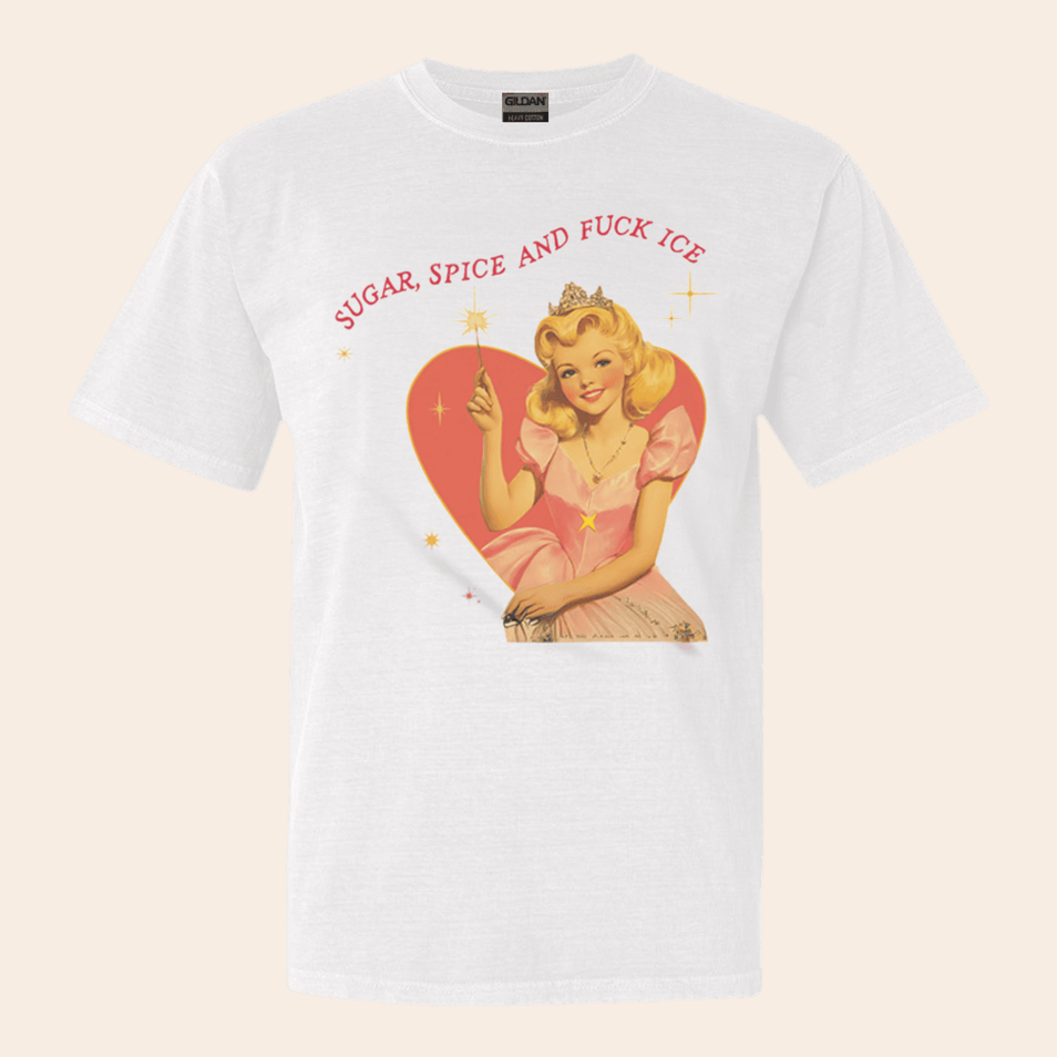 Sugar Spice And Fck ICE Shirt Funny Political T-Shirt Gifts For Adults Gift Idea for Boyfriend