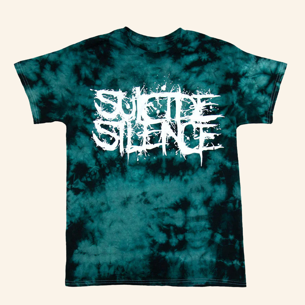 Suicide Silence Merch Suicide Silence Crystal Jade Logo Tie Dye Shirt Gifts For Friends