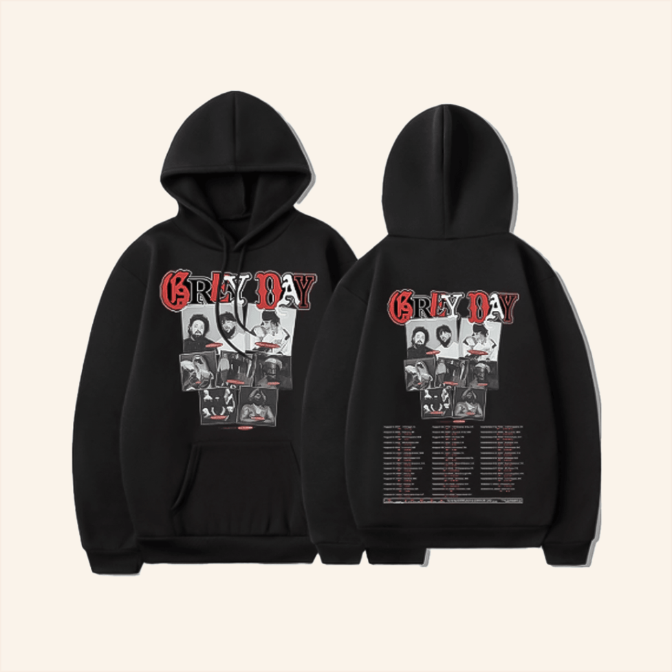 SuicideBoys Hoodie Suicide Boys Merch Rapper Grey Day Tour Hoodie Gifts For Music Lovers