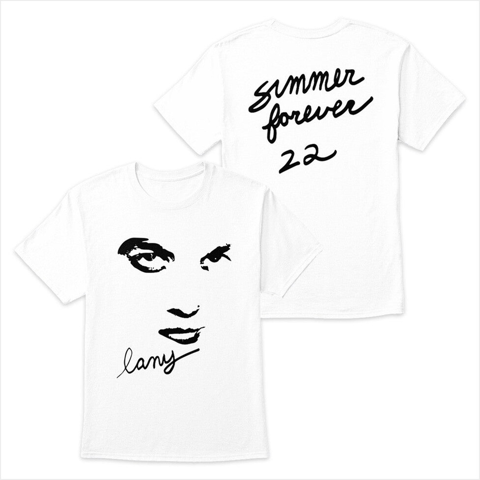 Summer Forever 22 White T-Shirt Lany Merch BFF Birthday Gifts Christmas Presents