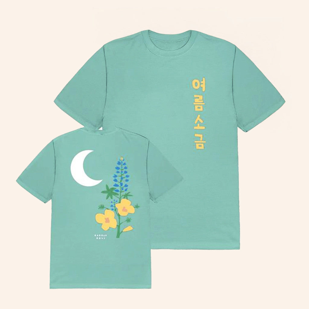 Summer Salt Merch Moon Seafoam T-Shirt Gifts For Her