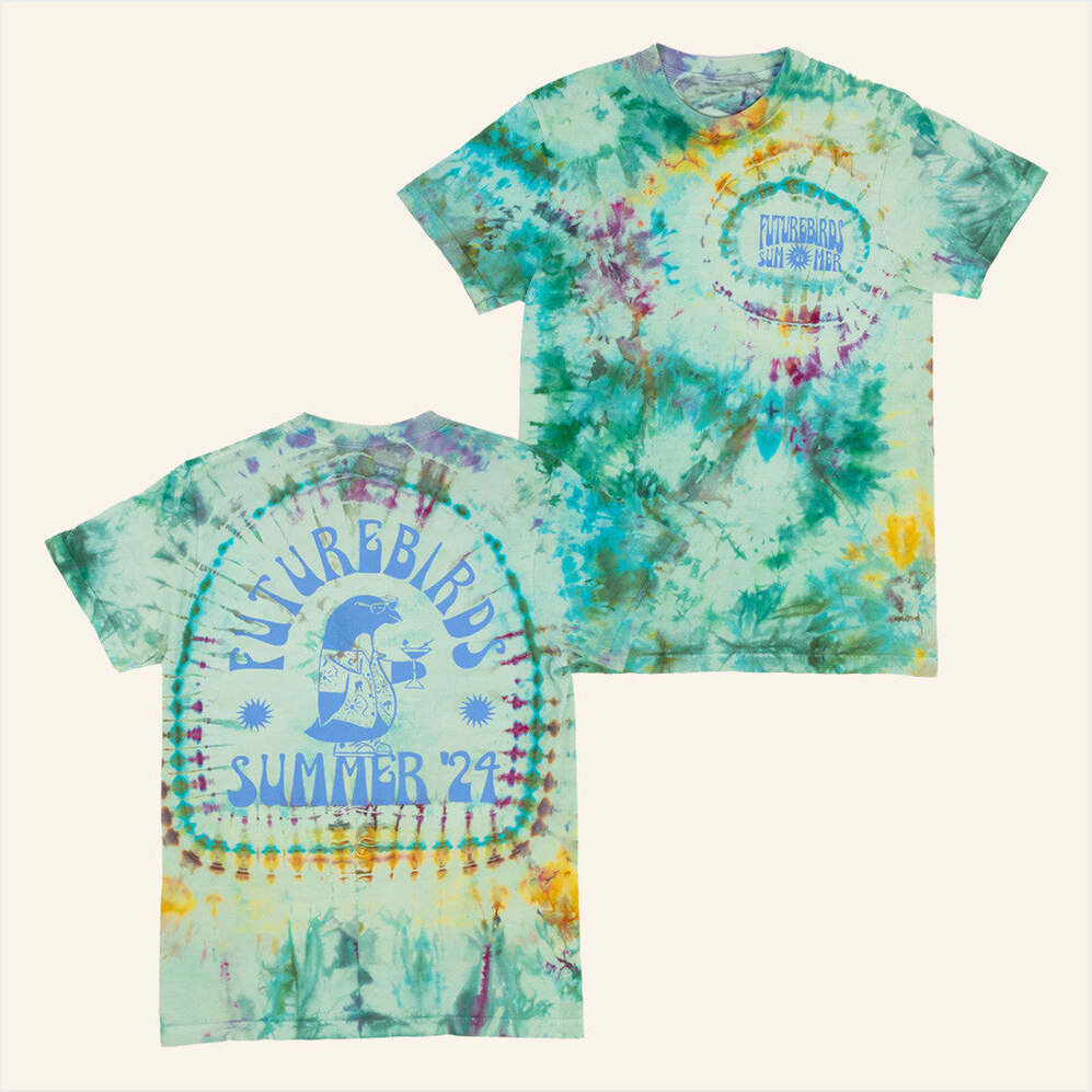 Summer Tie Dye T-Shirt Futurebirds Music Merch Best Friend Birthday Gifts Christmas Presents