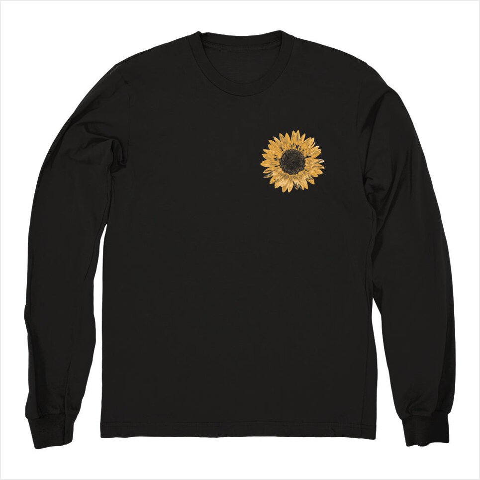 Sunflower Long Sleeve Shirt Deafheaven Merch Deafheaven Shirt Father's Day Gifts For Husband