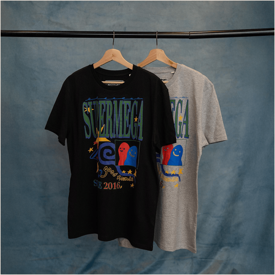 Supermega Good Friends Since 2016 T-Shirt SuperMega Merch Dad Gifts For Father's Day 2025