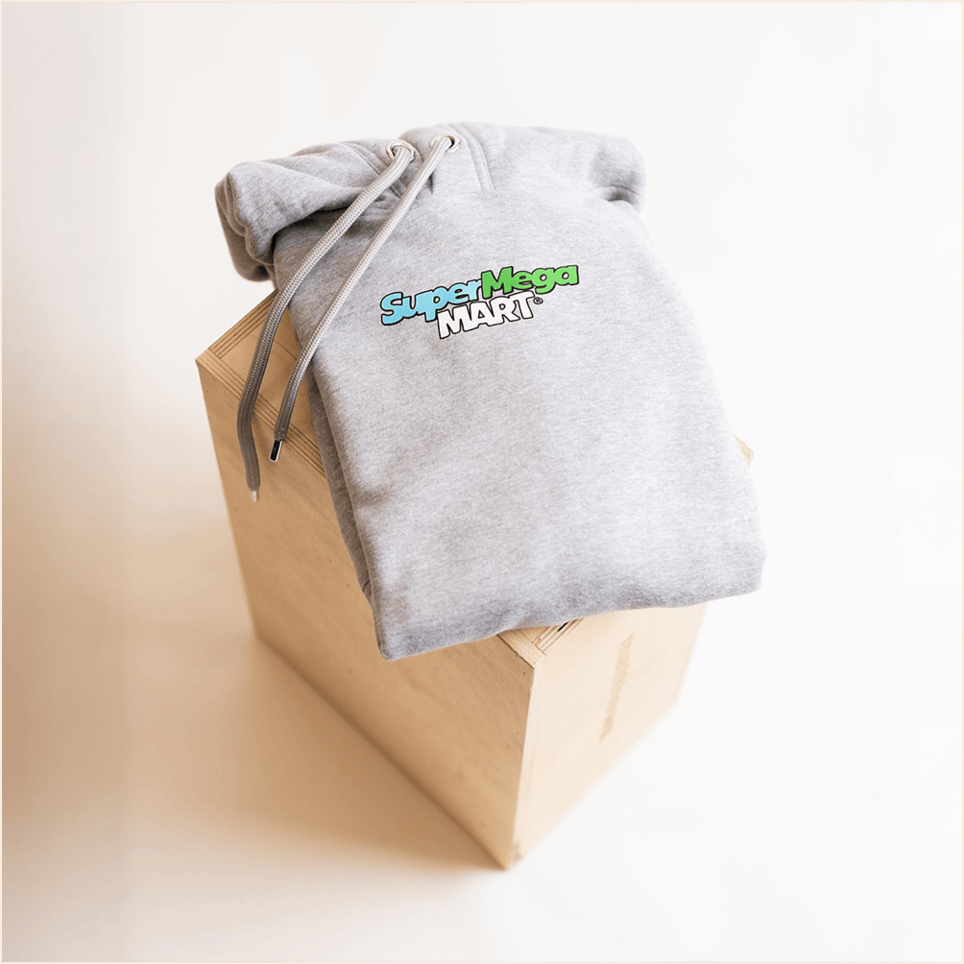 Supermega Mart Hoodie SuperMega Merch Best Father's Day Gifts For Husband BFF Gifts Ideas
