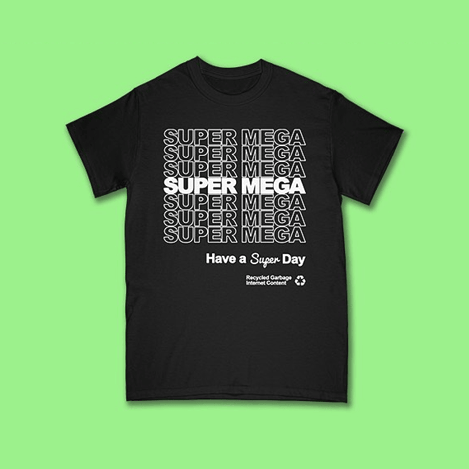 SuperMega Merch SuperMega Have A Super Day T-Shirt Father's Day Gifts For Husband Gifts For BFF