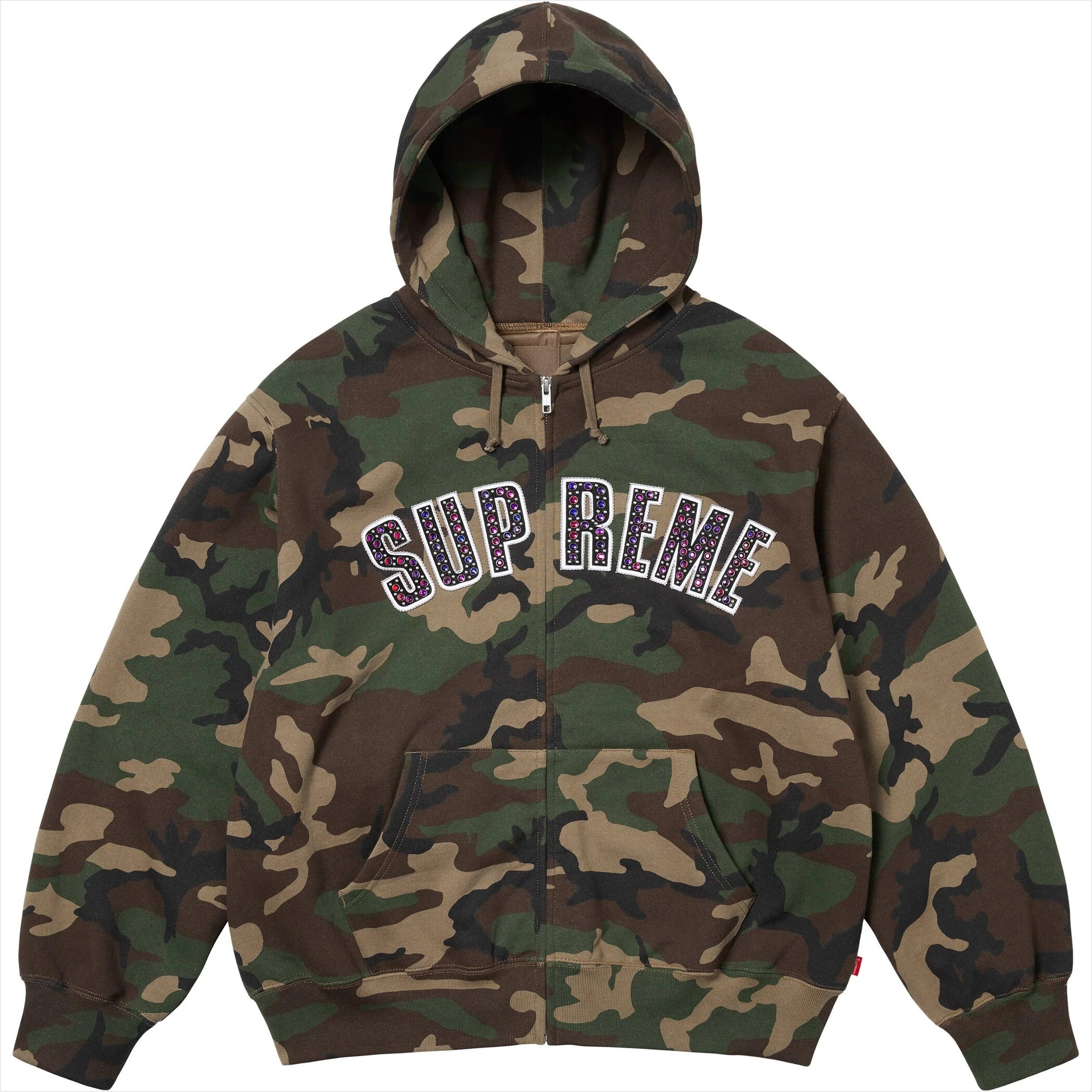 Supreme BB Simon Hoodie Camo Zip Hoodie Best Friend Birthday Gifts Christmas Presents
