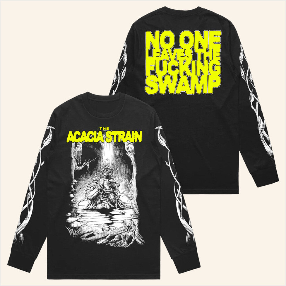 Swamp Mentality Long Sleeve Shirt The Acacia Strain Merch Birthday Gifts For Husband BFF Gifts