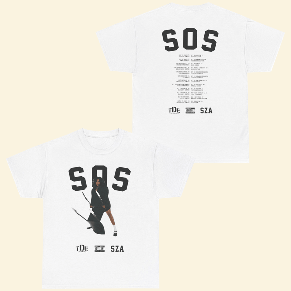 SZA Signature Kill Bill Tour T-Shirt SZA Merch SZA SOS Merch Fathers Day Birthday Gifts