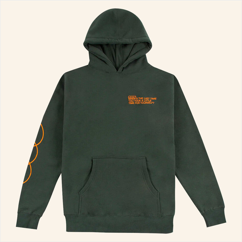 Take A Little Time Green Hoodie Mac Miller Merch Birthday Gifts For Friends Christmas Presents