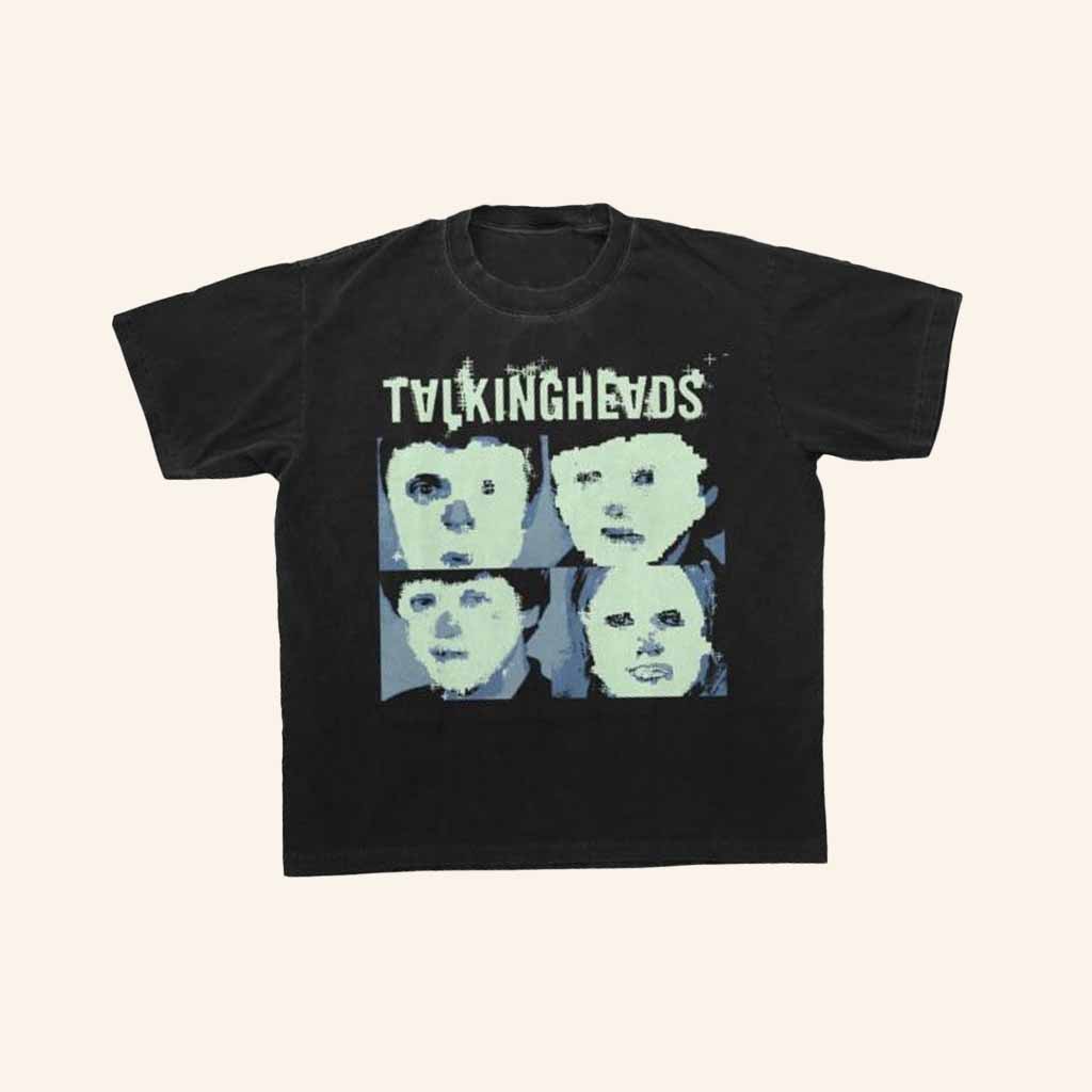 Talking Heads Merch Remain Talking Heads T-Shirt Gift For Music Rock Lovers