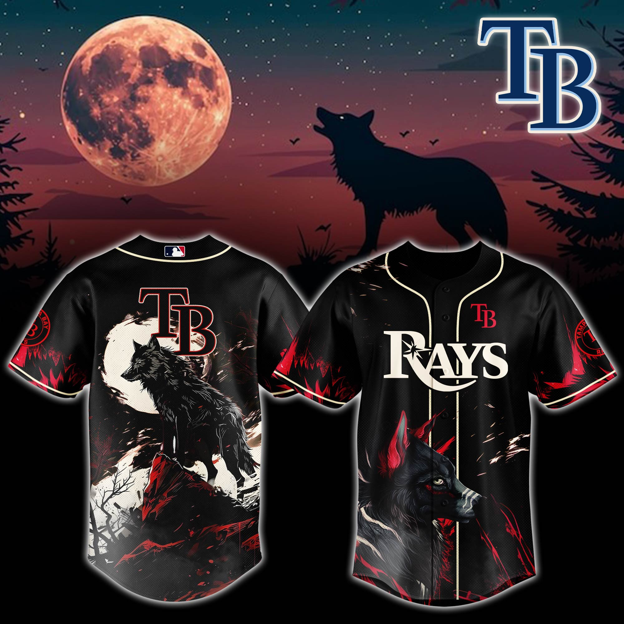 Tampa Bay Rays Mlb X Worf Baseball Jersey For Fans