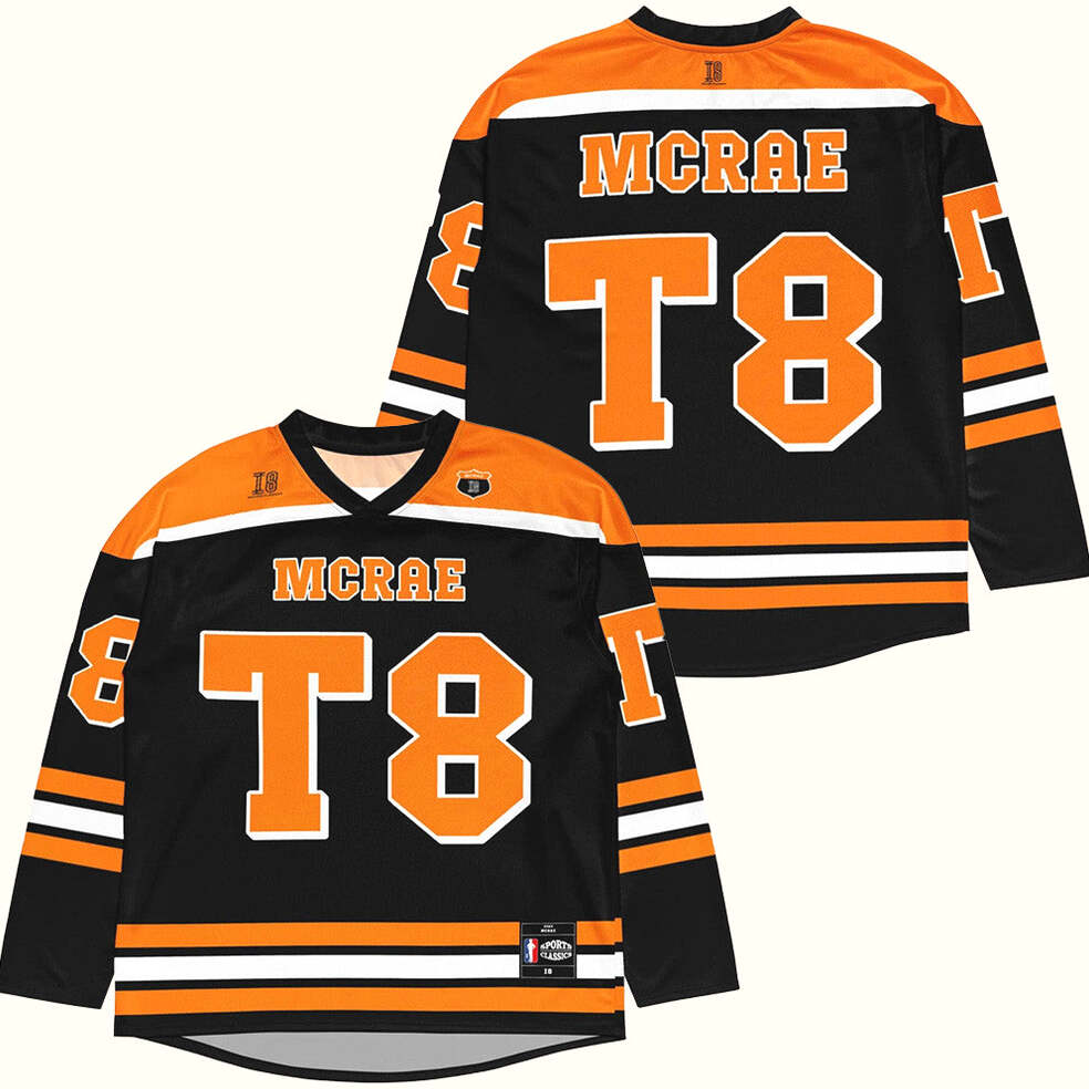Tate Mcrae Merch Tate Mcrae Jersey T8 Mcrae x Lando Norris Jersey Gifts For Husband