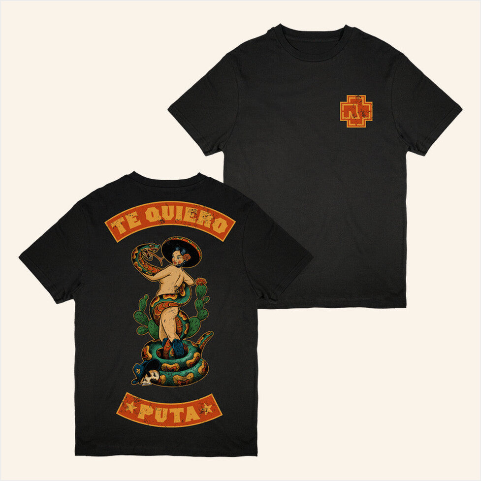 Te Quiero Puta T-Shirt Rammstein Merch Best Gifts For Brother Birthday Gift Ideas