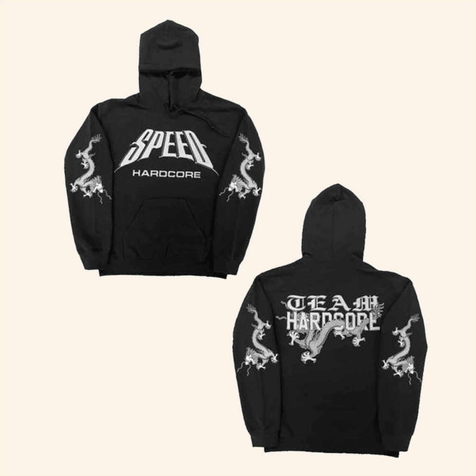Team Hardcore Hoodie Gang Called Speed Merch Birthday Gifts For Dad BFF Gifts