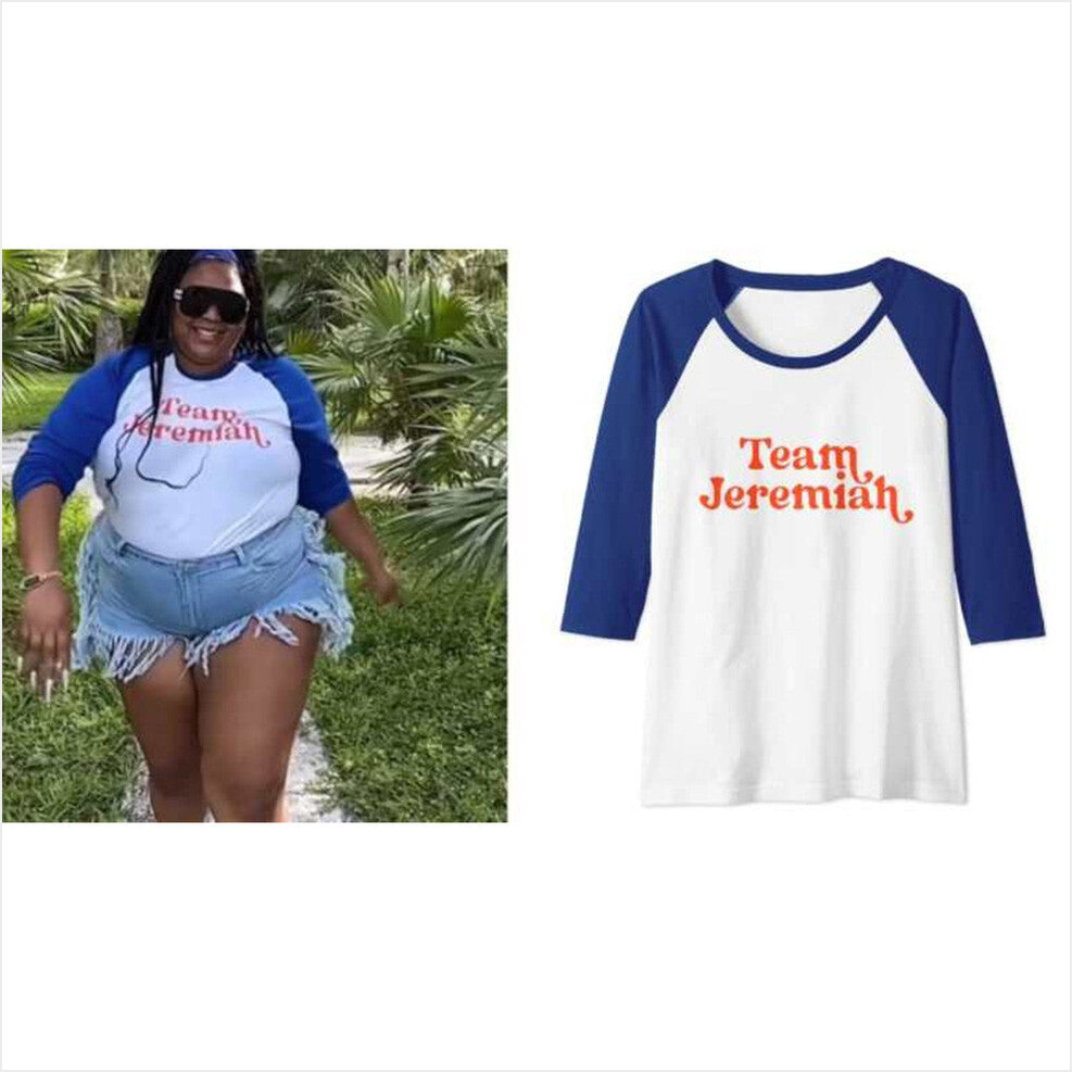 Team Jeremiah Raglan Shirt The Summer I Turned Pretty Jeremiah Shirt Her Birthday Gifts