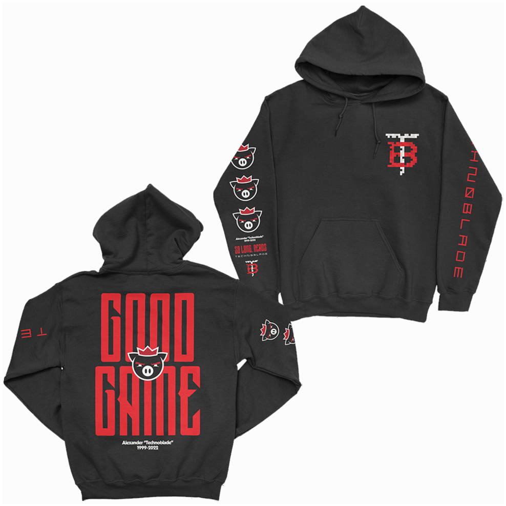 Technoblade Merch Technoblade Good Game Hoodie Fathers Day Gifts For Husband Gift Idea for Him