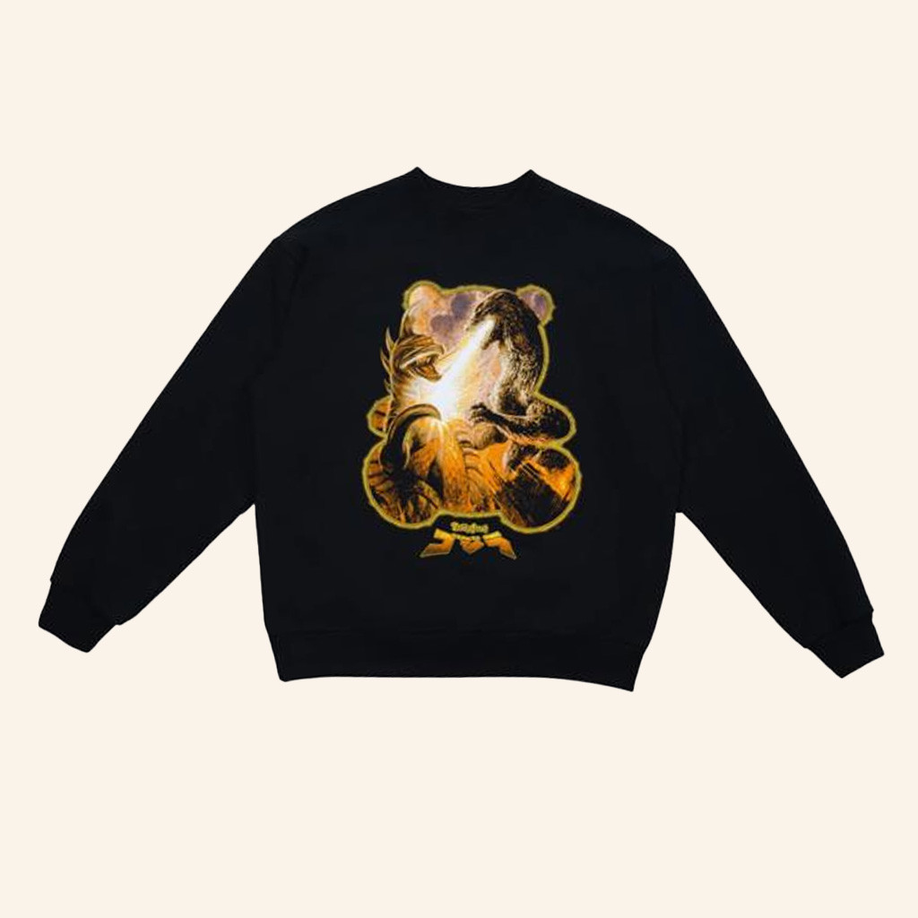Teddy Fresh Merch Godzilla Kaiju Inferno Sweatshirt Gifts For Brother