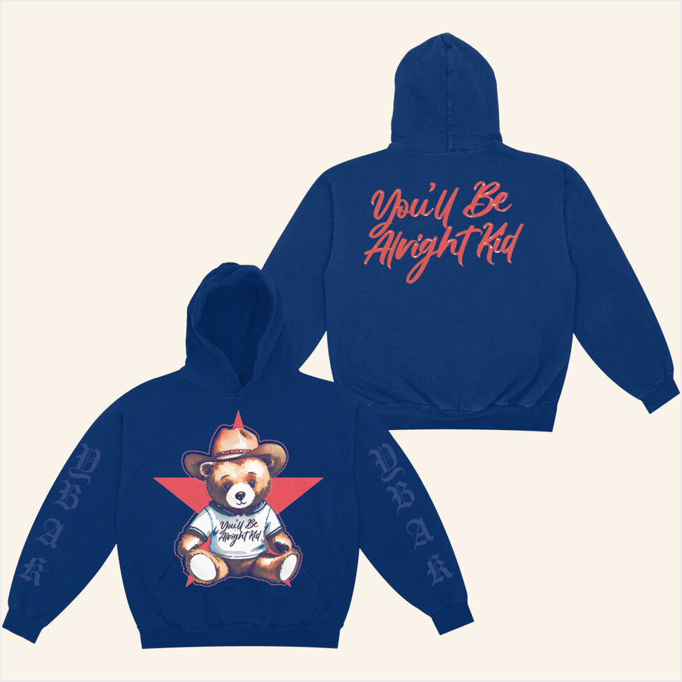 Teddy Hoodie Alex Warren Official Merch Birthday Gifts For Best Friend Christmas Presents