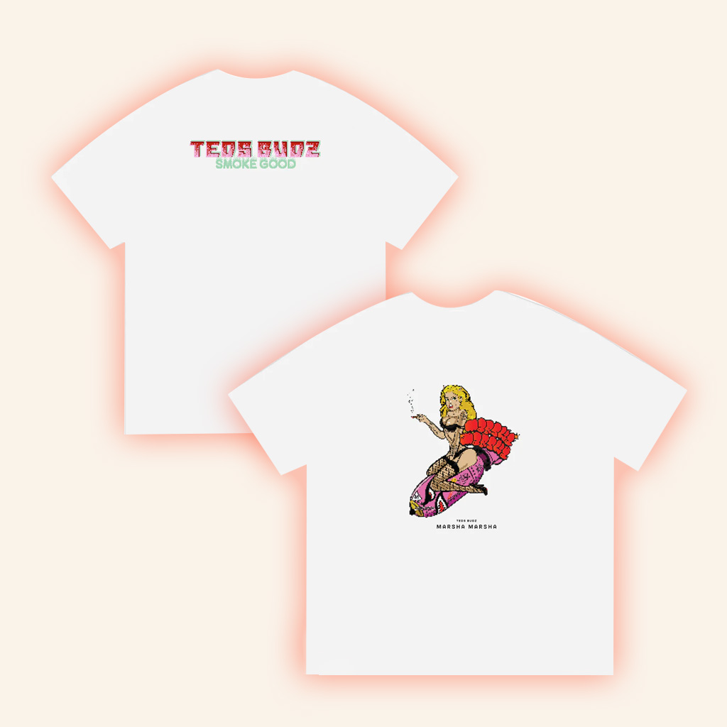 Teds Budz Goods Merch Marsha Marsha Pixel T-Shirt Gift For Brother