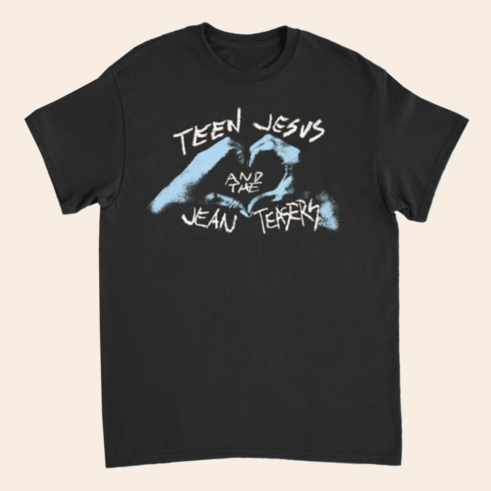 Teen Jesus And The Jean Teasers Tjjt Heart Hand T-Shirt 24hundred Merch Gifts For Father's Day