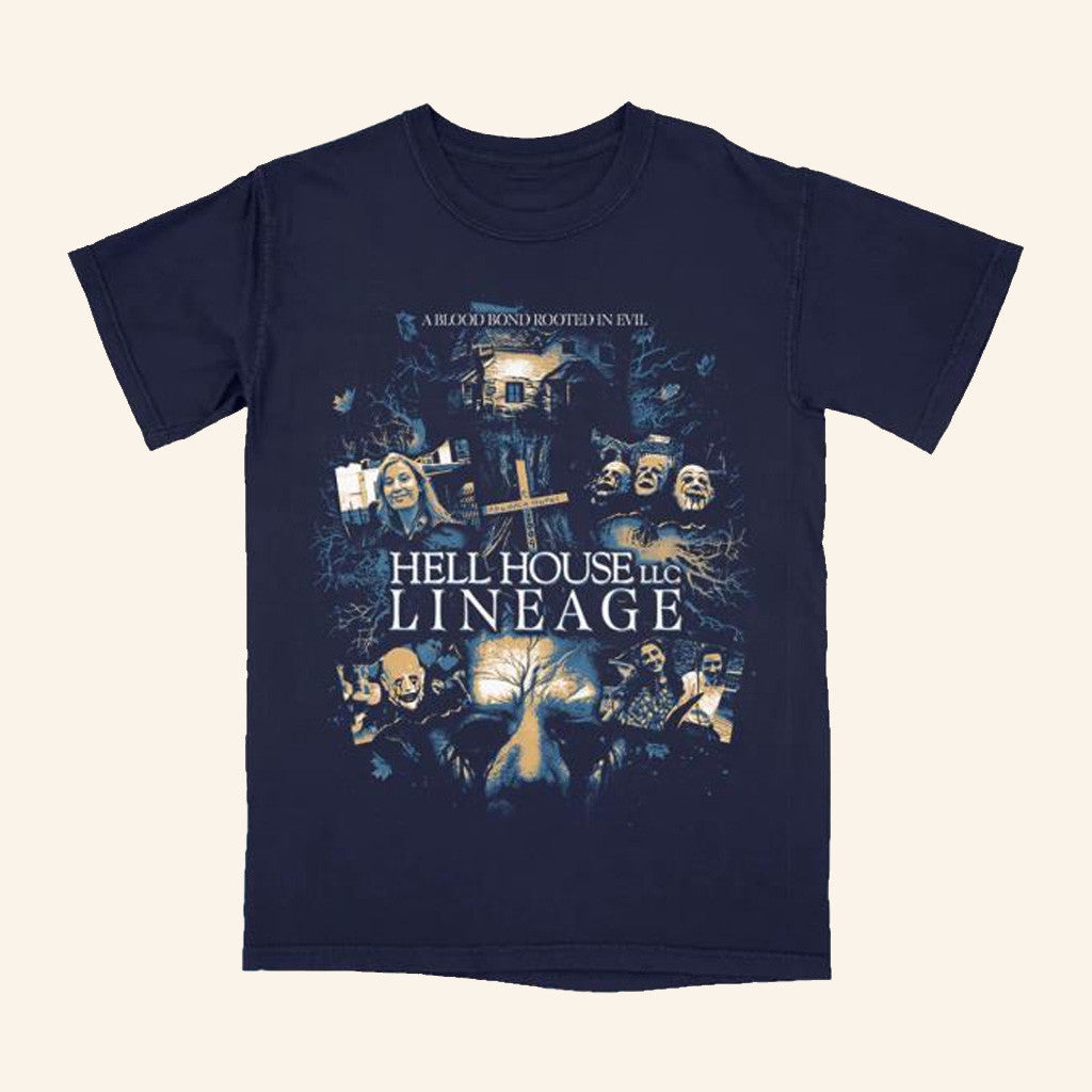 Terror Threads Merch Hell House Llc Lineage Rooted In Evil T-Shirt Gifts For Him