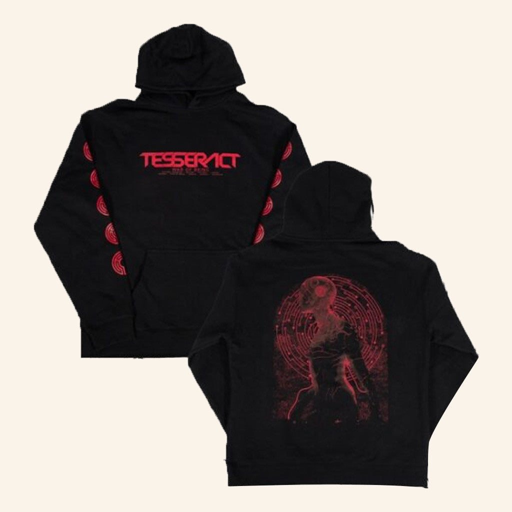 Tesseract Merch Burden Hoodie Black Birthday Gift Ideas For Friends