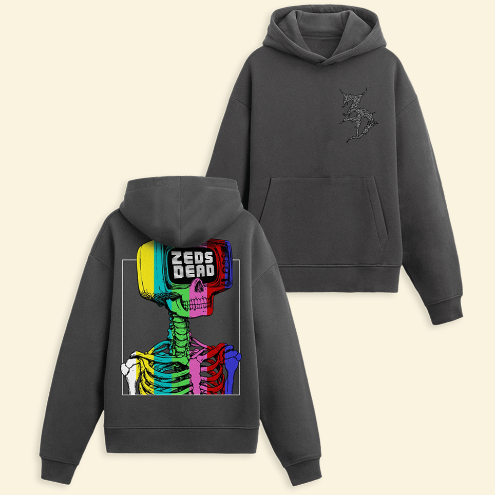 Test Pattern Hoodie Zeds Dead Merch Zeds Dead Hoodie Fathers Day Birthday Gifts Special