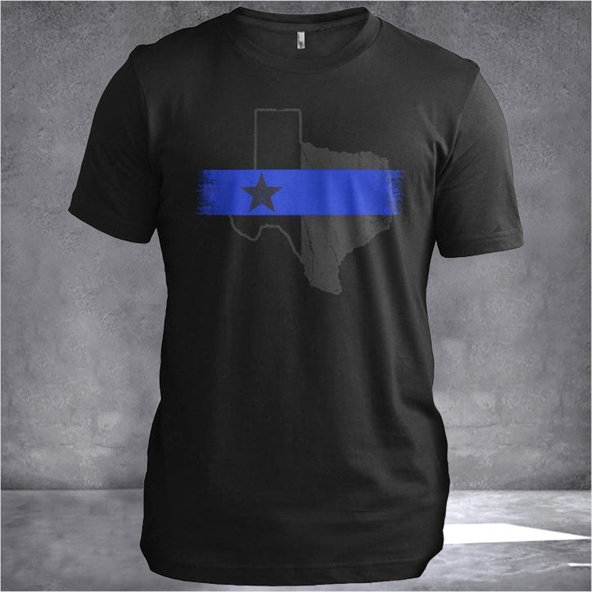 Texas Police Texas T-Shirt Thin Blue Line Shirts Men Texans Clothing Best Friend Birthday Gifts