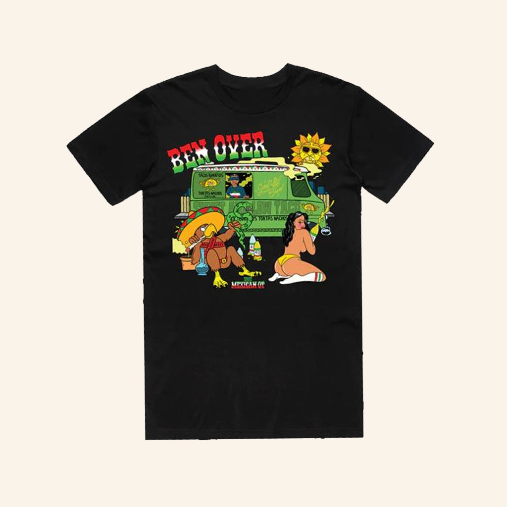 That Mexican OT Merch Ben Over Black T-Shirt Birthday Ideas For Husband