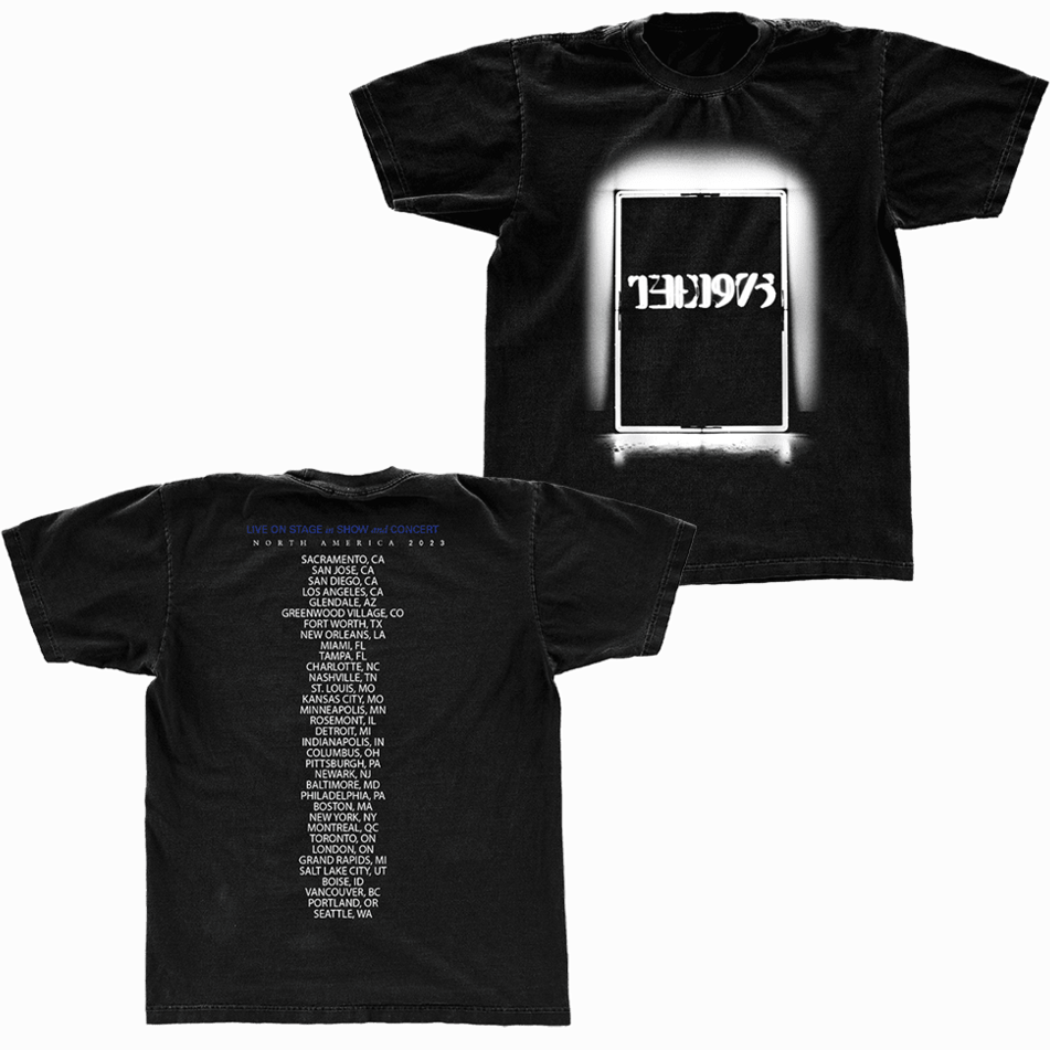 The 1975 Merch The 1975 Tour North American T-Shirt Gifts For Pop Band Fans Gifts For Friends