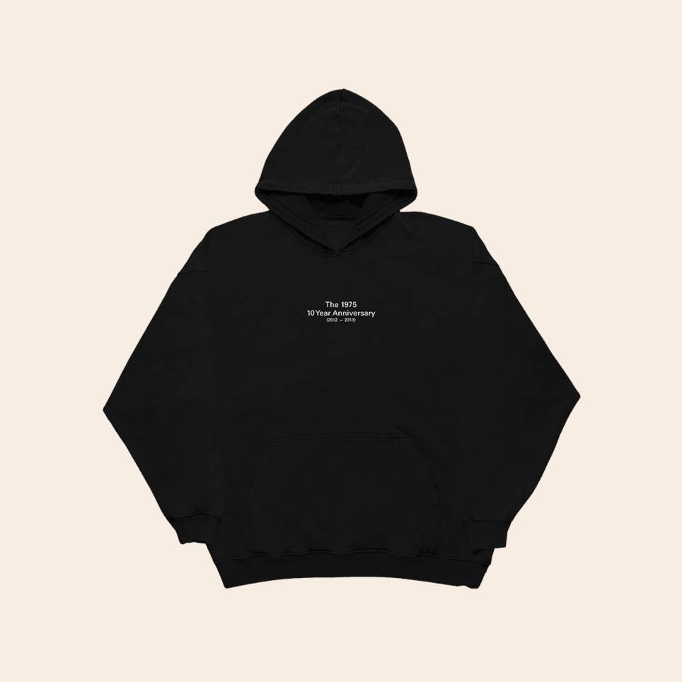 The 1975 The 1975 10 YR Hoodie The 1975 Merch Gifts For Pop Band Fans Christmas Gifts For Him