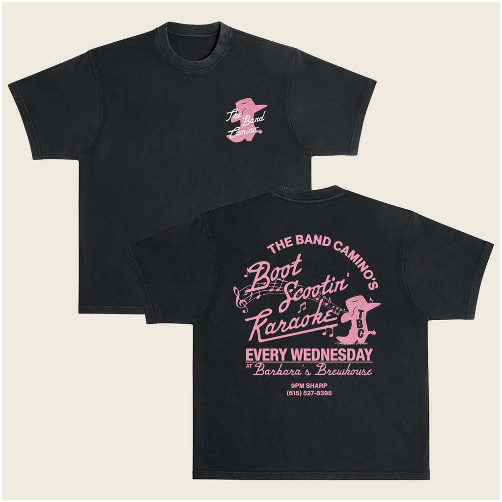 The Band Camino Merch Karaoke T-Shirt Gifts For Girlfriend Birthday Gifts For Best Friend