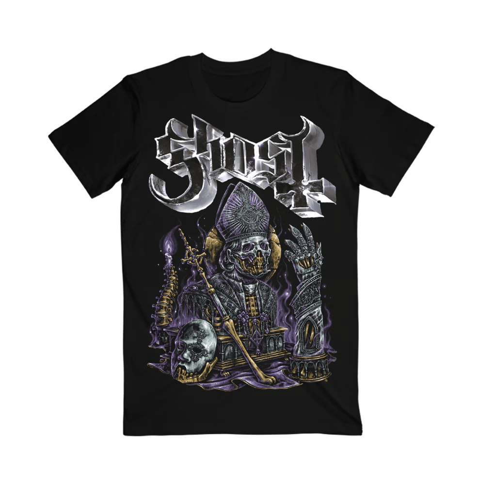 The Band Ghost The Skeletour T-Shirt Music Related Gifts For Guys
