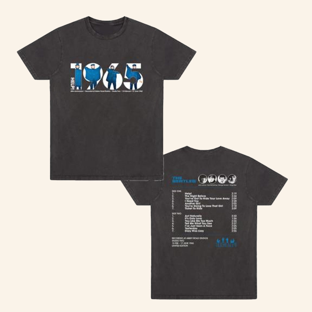 The Beatles Merch The Beatles Help 60Th Anniversary T-Shirt Gifts For Fans