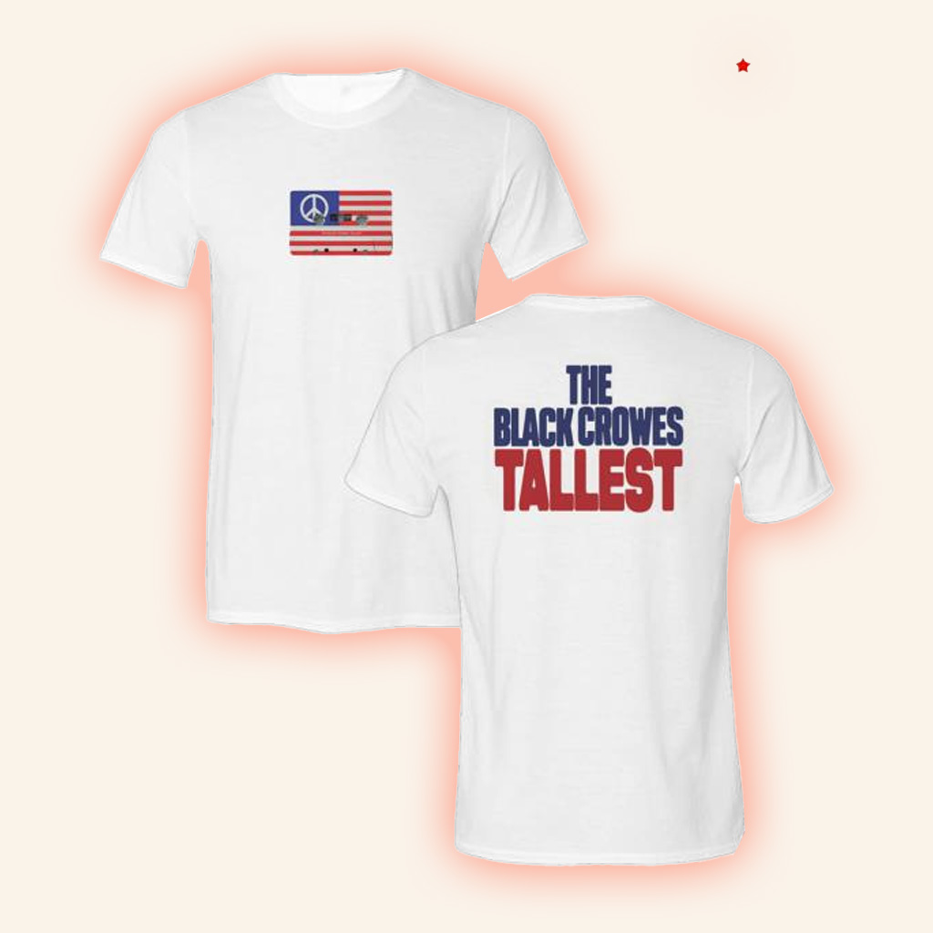 The Black Crowes Merch The Black Crowes Tallest White T-Shirt Gifts For Him