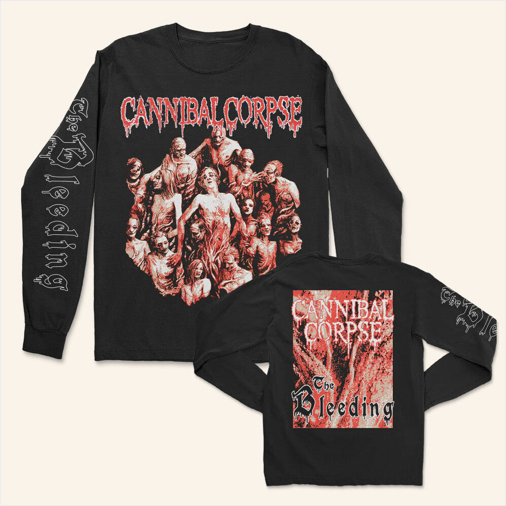 The Bleeding Long Sleeve Shirt Cannibal Corpse Merch Gifts For Husband Gifts For Besties
