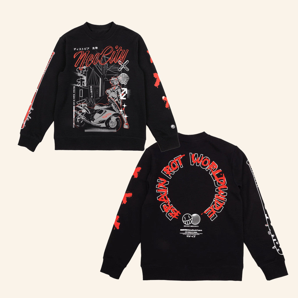 The Boys Merch Neocity Dystopian Futures Sweatshirt Gifts For Dudes