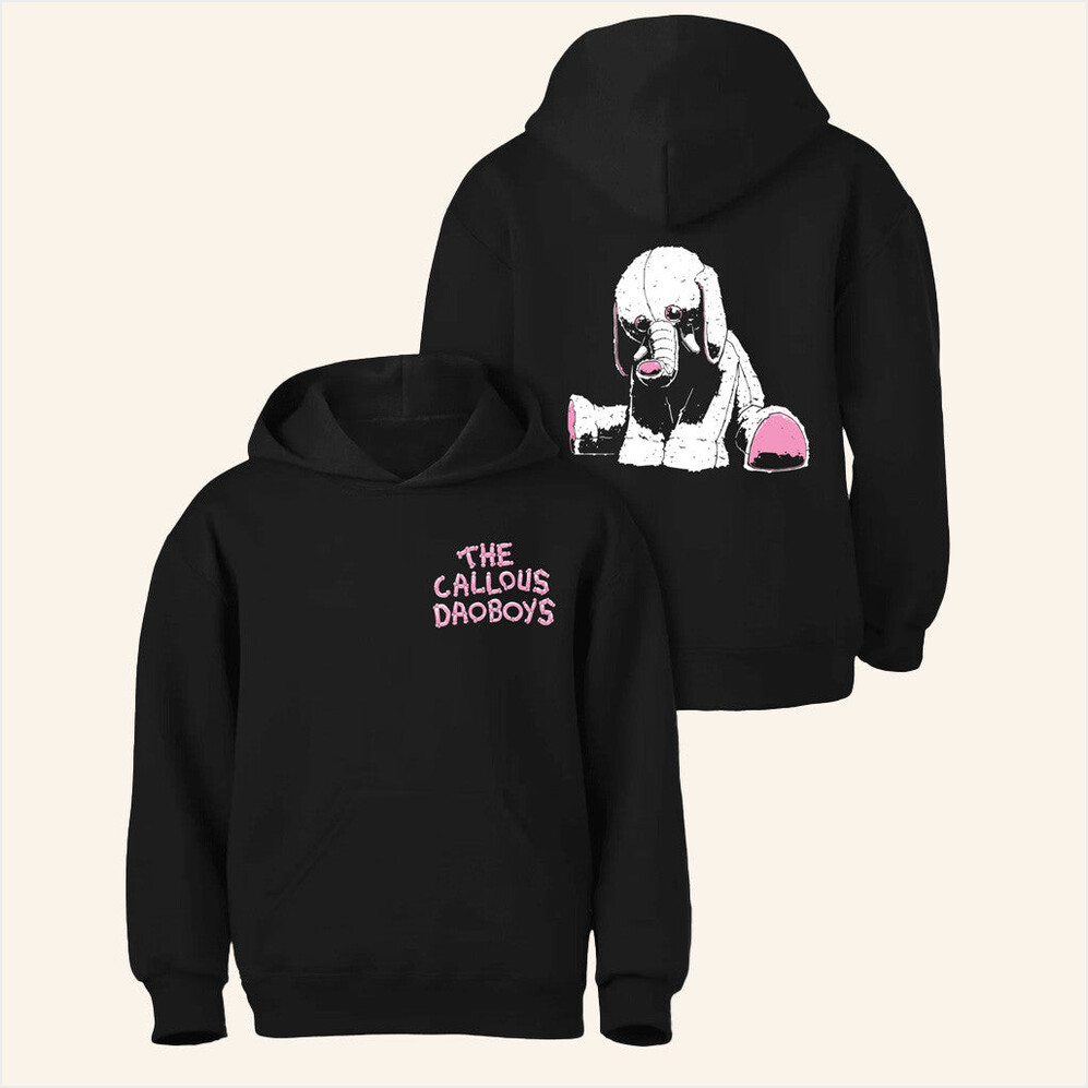 The Callous Daoboys Elephant Hoodie Revolvermag Merch BFF Birthday Gifts Christmas Presents