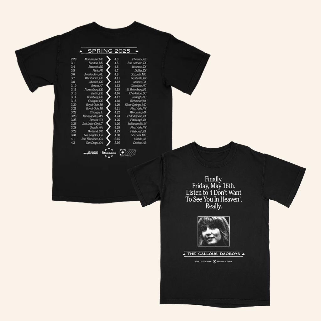 The Callous Daoboys Merch May 16Th T-Shirt Gifts For Band Fans
