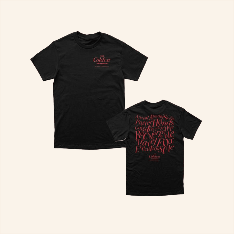 The Coldest Tracklist Og Version T-Shirt Premier Vinyl Merch Birthday Gifts For Husband