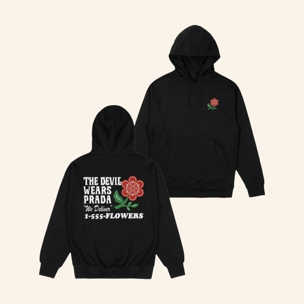 The Devil Wears Prada Merch Florist Hoodie Birthday Gift Ideas For Her