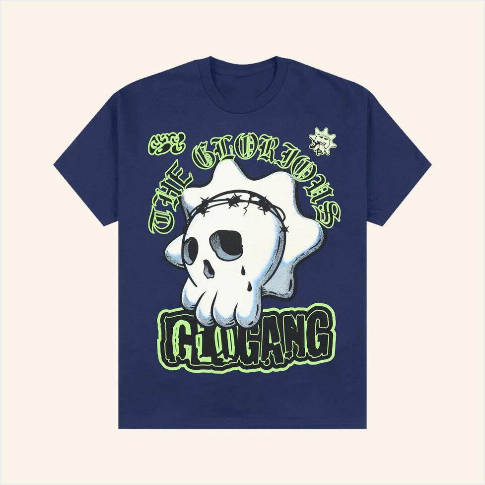 The Glorious Skull T-Shirt Glo Gang Worldwide Merch Birthday Gifts For Husband Best Friend Gifts