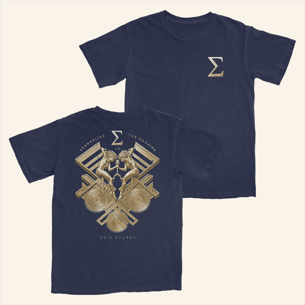 The Golden Gears T-Shirt Eric Church Merch Best BFF Birthday Gifts Ideas Christmas Presents