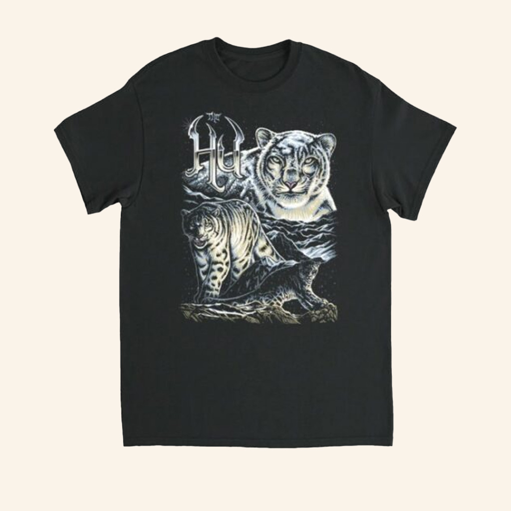The Hu Merch Snow Leopard Collage Shirt  Gifts For Friends