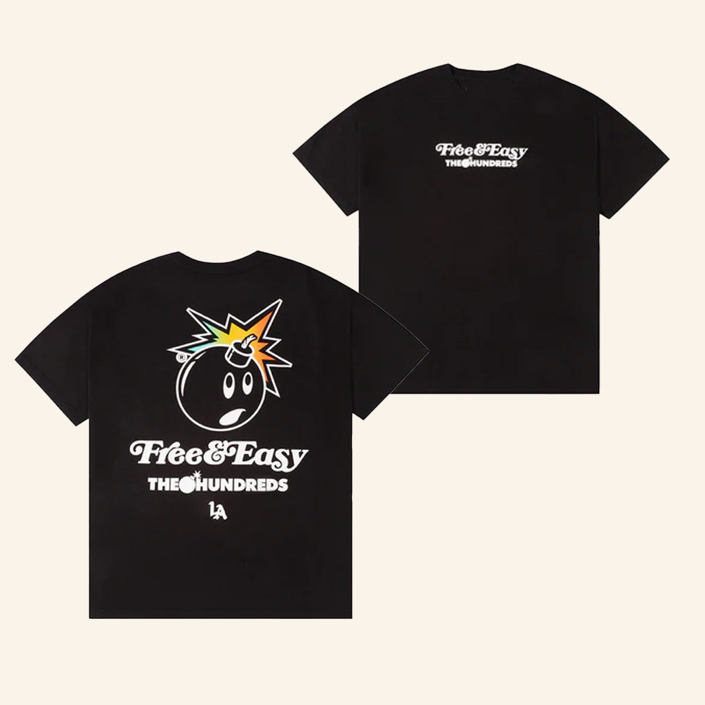 The Hundreds Merch Free Easy Bomb T-Shirt Birthday Present For Husband