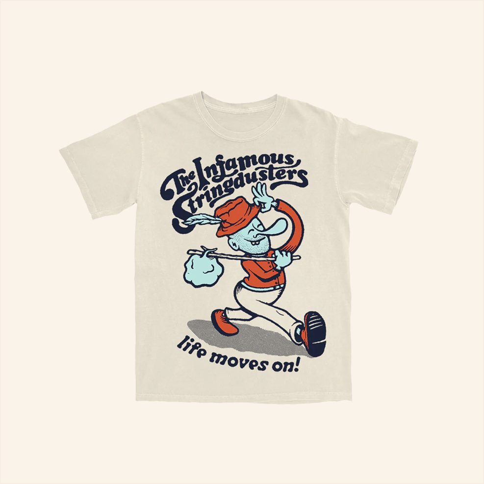 The Infamous Stringdusters Life Moves On Shirt The Stringdusters Merch Dad Birthday Gifts
