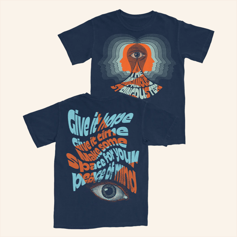 The Infamous Stringdusters Peace Of Mind Shirt The Stringdusters Merch Birthday Gifts For Dad