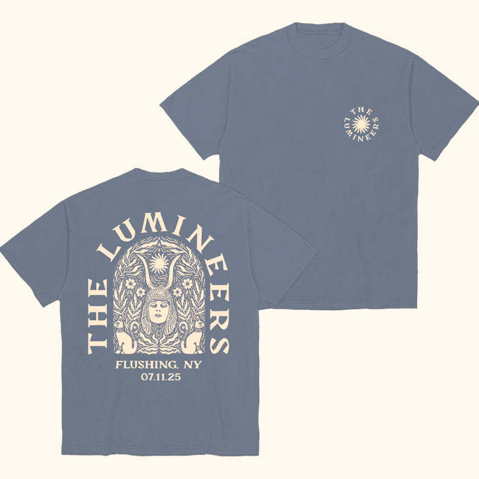 The Lumineers Merch The Lumineers Automatic Flushing Event T-Shirt Gifts For Wife Gifts For BFF