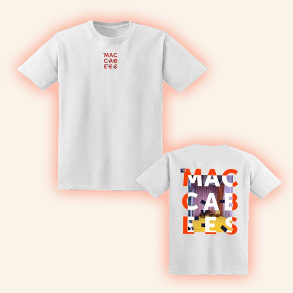 The Maccabees Merch The Maccabees 2025 Tour White T-Shirt Gifts For Rock Lovers